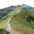 Ornaczańska Przełęcz i Siwe Skały #Góry #Tatry #StarorobociańskiWierch