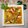 Zupa jarzynowa z brązowym ryżem i smakiem Orientu.
Przepisy do zdjęć zawartych w albumie można odszukać na forum GarKulinar .
Tu jest link
http://garkulinar.jun.pl/index.php
Zapraszam. #zupa #jarzynowa #ryż #kulinaria #gotowanie