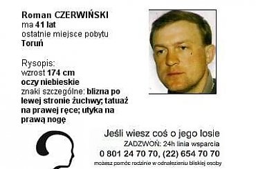 #RomanCzerwiński #Toruń #PLAKATZITAKA #Zaginął #AkcjaPlakat #apel #pomóż