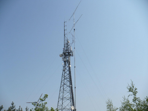 Stacja linii radiowych na Górze Kamieńsk