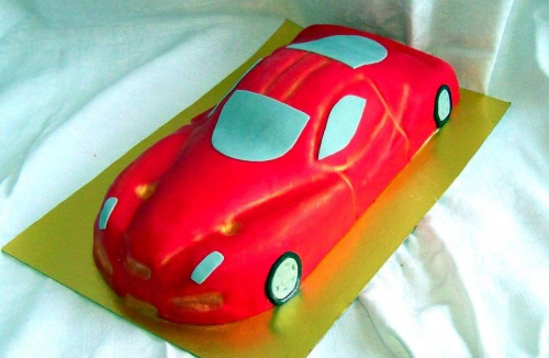 Bryczka.. #tort #samochód #ferrari