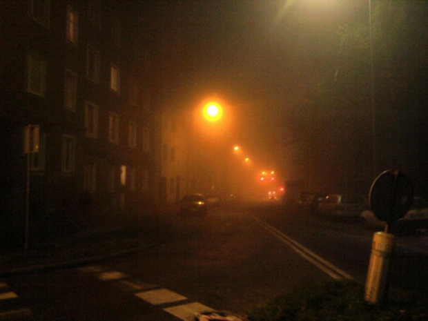 #mgła #ulica #wieczór