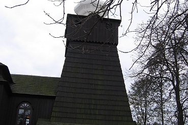 Dawna cerkiew greckokatolicka w Brunarach Wyżnych p.w. św Michała Archanioła (obecnie k. rz.). #BeskidNiski