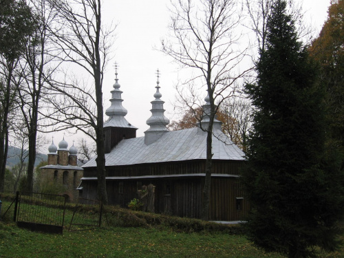 Dawna cerkiew greckokatolicka w Radoszycach p.w. ś. Dymitra (obecnie k. rz.) #Bieszczady