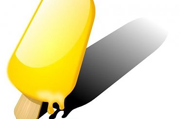 Grafika zrobiona w programie Inkscape #inkscape #lód #TopniejącyLód #wektor #GrafikaWektorowa #lody