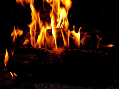 #kominek #ogień #ognisko