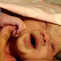 Poród, pierwsze zdjęcia Matyldy, 9 lutego 2012 #MatyldaPoródPierwszeFotki