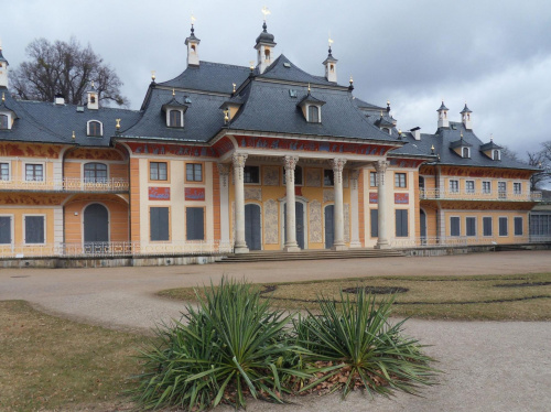 Pałac Pillnitz #Cosel #Drezno #pagody #park #Pillnitz