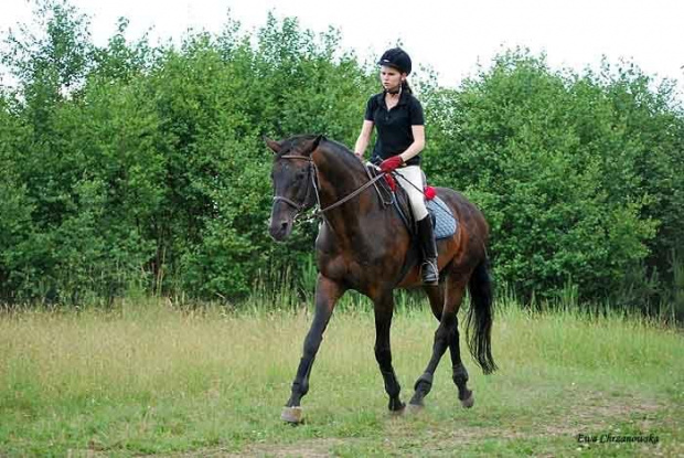 2009.06.18 Trening w Stodolach, Zosia i Ania