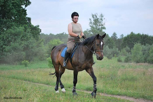 2009.06.18 Trening w Stodolach, Zosia i Ania