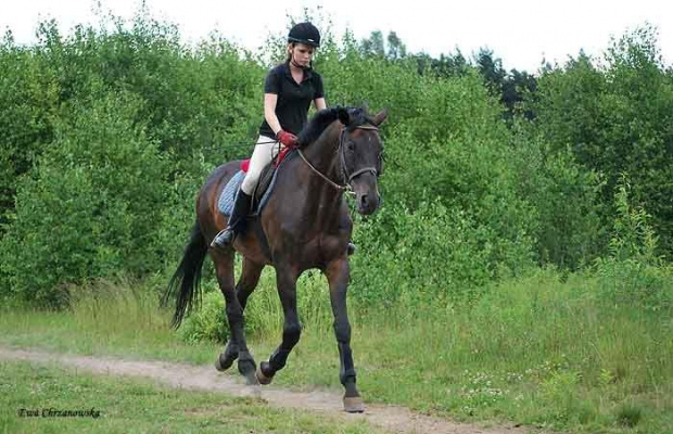 2009.06.18 Trening w Stodolach, Zosia i Ania