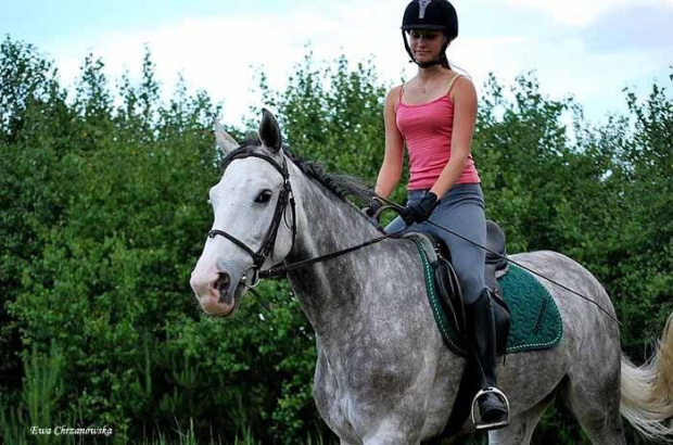 2009.06.18 Trening w Stodolach, Zosia i Ania