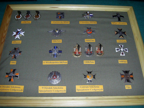 Emblematy i odznaki. #Militaria #Modelarstwo