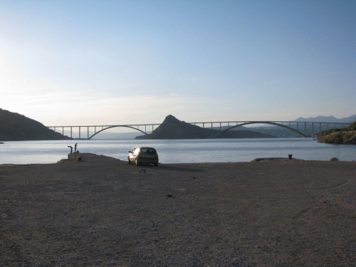 most na wyspę KRK