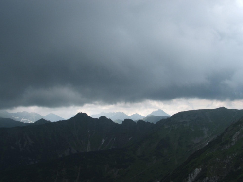 Tatry #krajobrazy #widoki #góry #Tatry #natura #przyroda #chmury