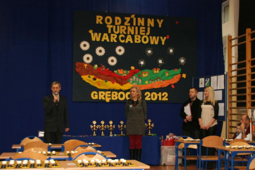 Rodzinny Turniej Warcabowy - ZS nr 2 Grębocin, dn. 24.11.2012r.
