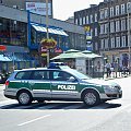 Niemiecka policja po 62 latach znów pilnuje porządku na szczecińskich ulicach... #ImprezyPlenerowe #zloty #Szczecin