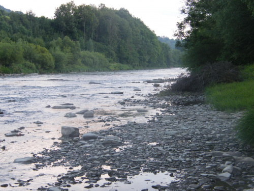rzeka Solinka #Bieszczady #rzeka