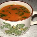 Zupa krem z papryki i cebuli. Przepisy na : http://www.kulinaria.foody.pl/ , http://www.kuron.com.pl/ i http://kulinaria.uwrocie.info #zupa #papryka #cebula #obiad #jedzenie #gotowanie #kulinaria #PrzepisyKulinarne