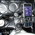 Uchwyt motocyklowy do telefonu z GPS #yamaha #fj1200 #NokiaNavigator #uchwyt