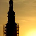 #kościół #wieża #farny #świętego #Jana #Radom #Rynek #Miasto #Kazimierzowskie #zachód #słońca