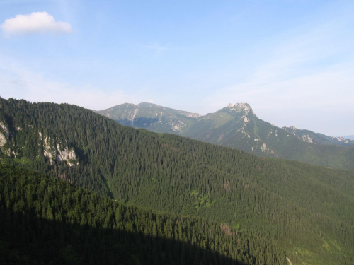 Kopa Kondracka z Giewontem #Góry #Tatry