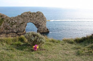Miejsce skoku :( #Anglia #DurdleDoor #klif #morze #woda #widok