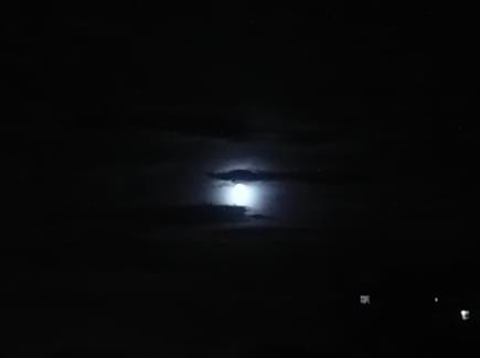 Księżyc przed pełnią #księżyc #pełnia #moon