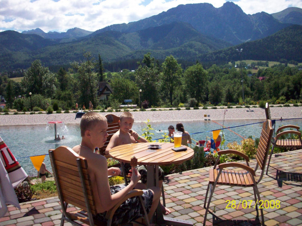 Kapielisko przy hotelu Mercury-Zakopane