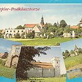 Sulejów - Podklasztorze_Zespół dawnego opactwa Cystersów fundacji Kazimierza Sprawiedliwego (1176).
Widok ogólny. Mur Klasztorny i Baszta Mauretańska (k. XV w.) Baszta Opacka (XV/XVI w.). Baszta Prochowa (XVI/XVII w.)