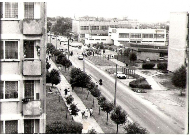 Kościerzyna, wypadek na Skrzyżowaniu ul. Skłodowskiej i Staszica, lata 80 XX w. #Kościerzyna #wypadek #Lata80XXW