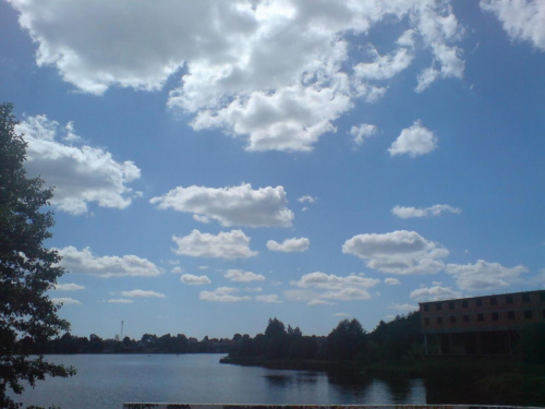 niebo w Siemkach :) #zalew #niebo #lato #nieba #marwil #hotel #jezioro #widok