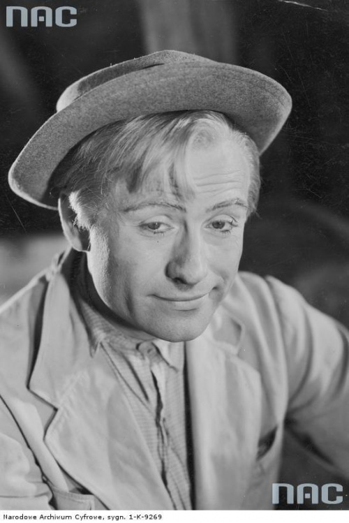 Henryk Vogelfanger ( Tońko ), aktor radiowy i filmowy. Warszawa_1933-1939 r.