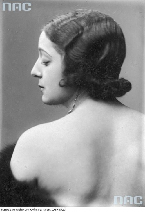 Janina Macherska, aktorka. Warszawa_1913-1939 r.