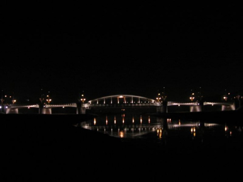 Most Świętego Rocha nocą