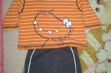 komplet george #bawełna #spodenki #bluzeczka