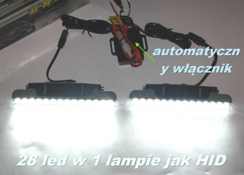 śwaitał jazdy dziennej . lampy led listwy led #ŚwiatłaDzienne