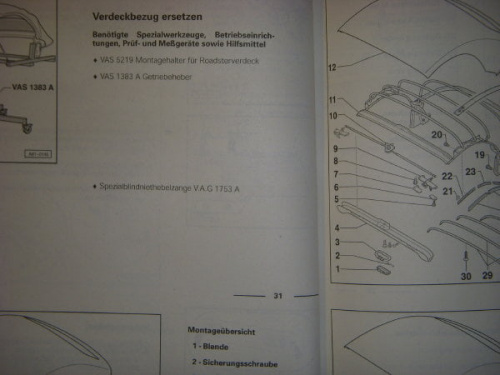 Repleitf Audi TT Kaross Aussen 98 ... 16