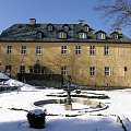 Pałac w Staniszowie koło Jeleniej Góry zimą #Staniszów #JeleniaGóra #zima