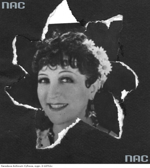 Mira Zimińska, aktorka, piosenkarka_1941 r.