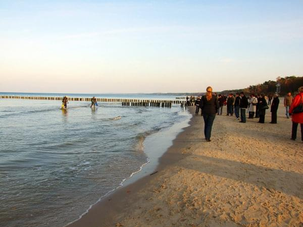 morze w Ustce w czasie długiego weekendu XI 2008 #moze #mewy