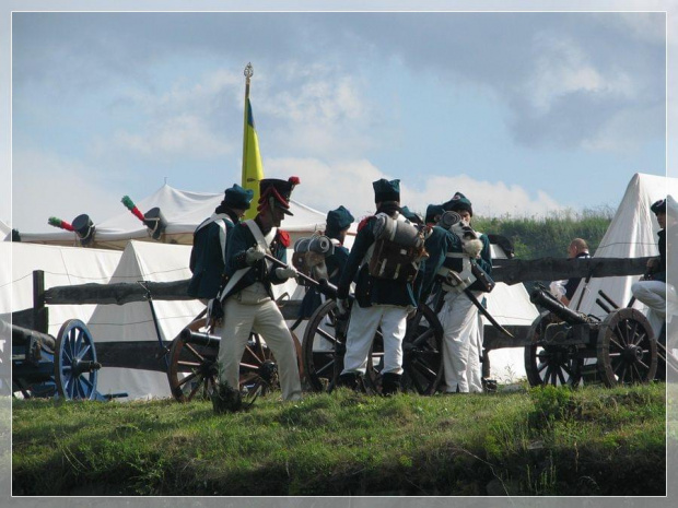 19 czerwca 2010 r. pod Twierdzą Srebrna Góra -inscenizacja historyczna. 200 żołnierzy z epoki napoleońskiej odtwarza bitwę z roku 1807.