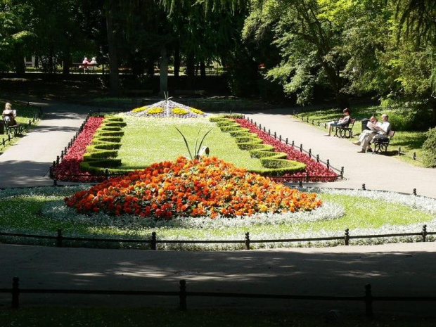 Prawie "dywany" przed pomnikiem A. Mickiewicza #Parki