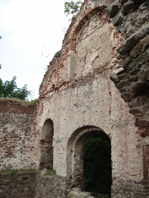 Bobrza (świętokrzyskie) ruiny dawnej huty żelaza