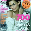 Aktorka Katie Holmes "zrobiona" na okładce "Glamour"... / fot. East News