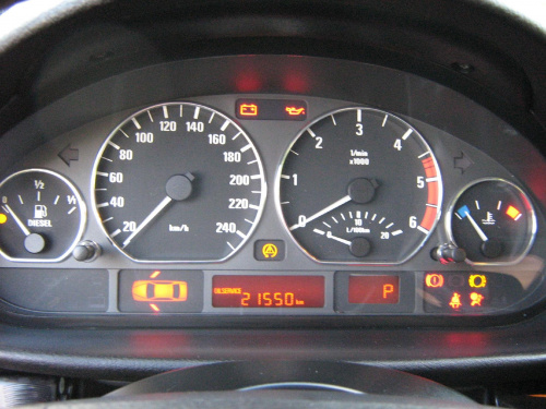 BMW E46 zegary #BMWE46320dTouring