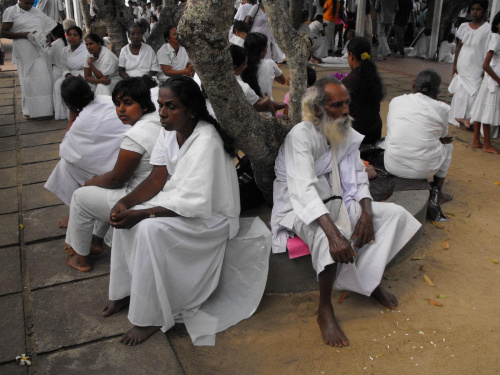 Sri Lanka 2008 pielgrzym z Kulatary