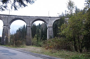 Wisła - Głębce, wiadukt kolejowy #wiadukt #kolej