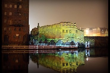 Światełka w Gdańsku w dniu 20-21listopad 2010 #Gdańsk #Światło #luminacje