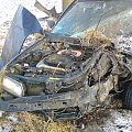 Nissan Primera wypadek Renice - Myślibórz #nissan #wypadki #Myślibórz #Renice